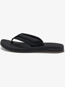 Quiksilver Travel Oasis Sandals Black/Black/Brown Discount