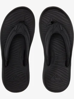 Quiksilver Travel Oasis Sandals Black/Black/Brown Discount