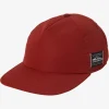 Quiksilver Tride Snapback Hat Red Ochre Discount