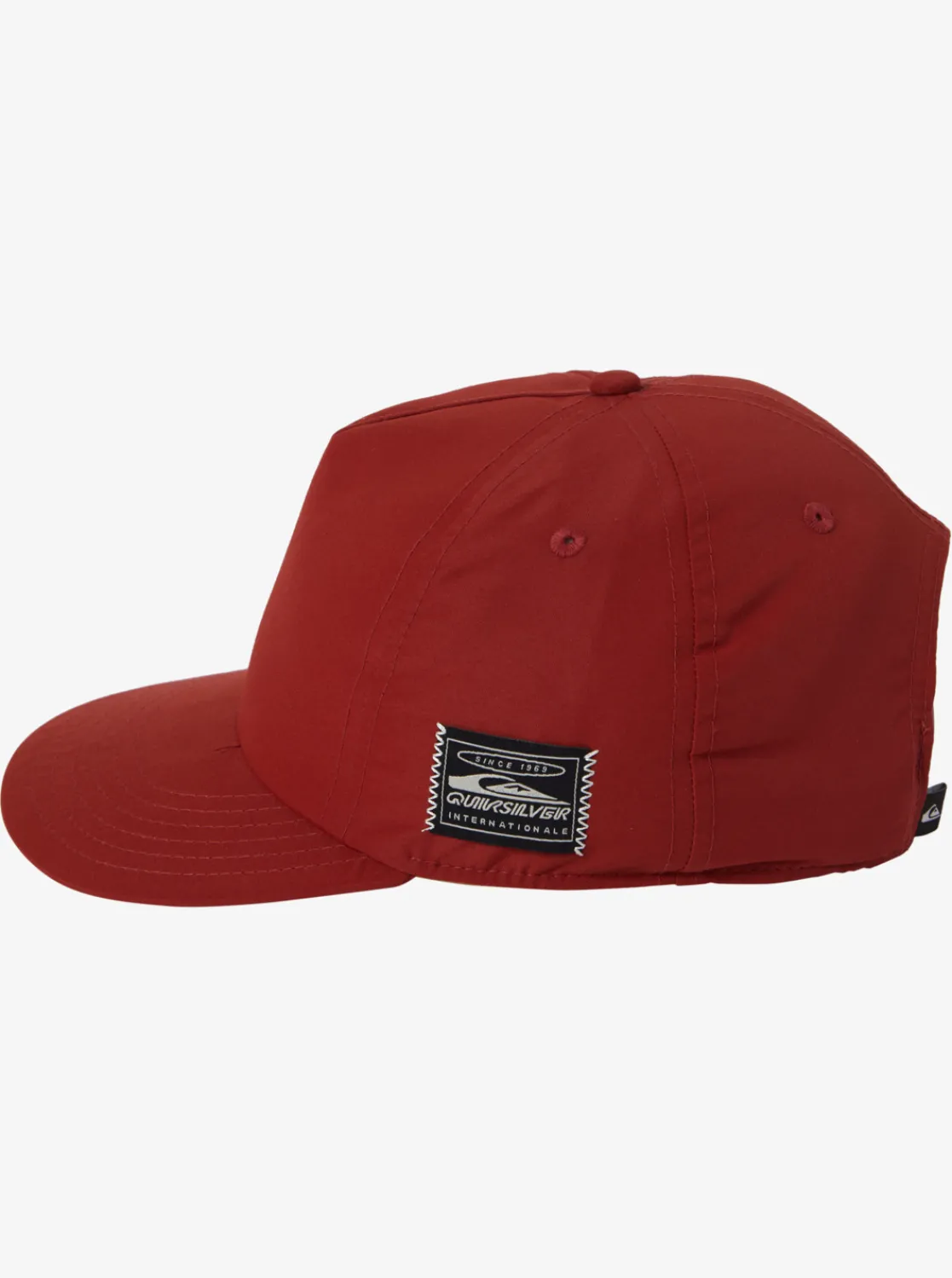 Quiksilver Tride Snapback Hat Red Ochre Discount