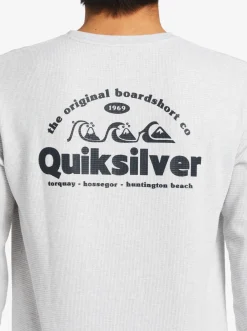 Quiksilver Triple Up Thermal Mth T-Shirt Athletic Heather Store