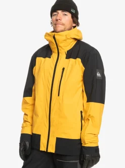 Quiksilver Ultralight Gore-Tex® Technical Snow Jacket Mineral Yellow Shop