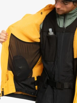 Quiksilver Ultralight Gore-Tex® Technical Snow Jacket Mineral Yellow Shop