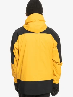 Quiksilver Ultralight Gore-Tex® Technical Snow Jacket Mineral Yellow Shop