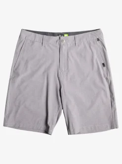 Quiksilver Union Heather 20" Amphibian Boardshorts For Young Men Sleet Best Sale