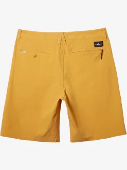 Quiksilver Union Heather 20" Amphibian Boardshorts For Young Men Mustard Outlet