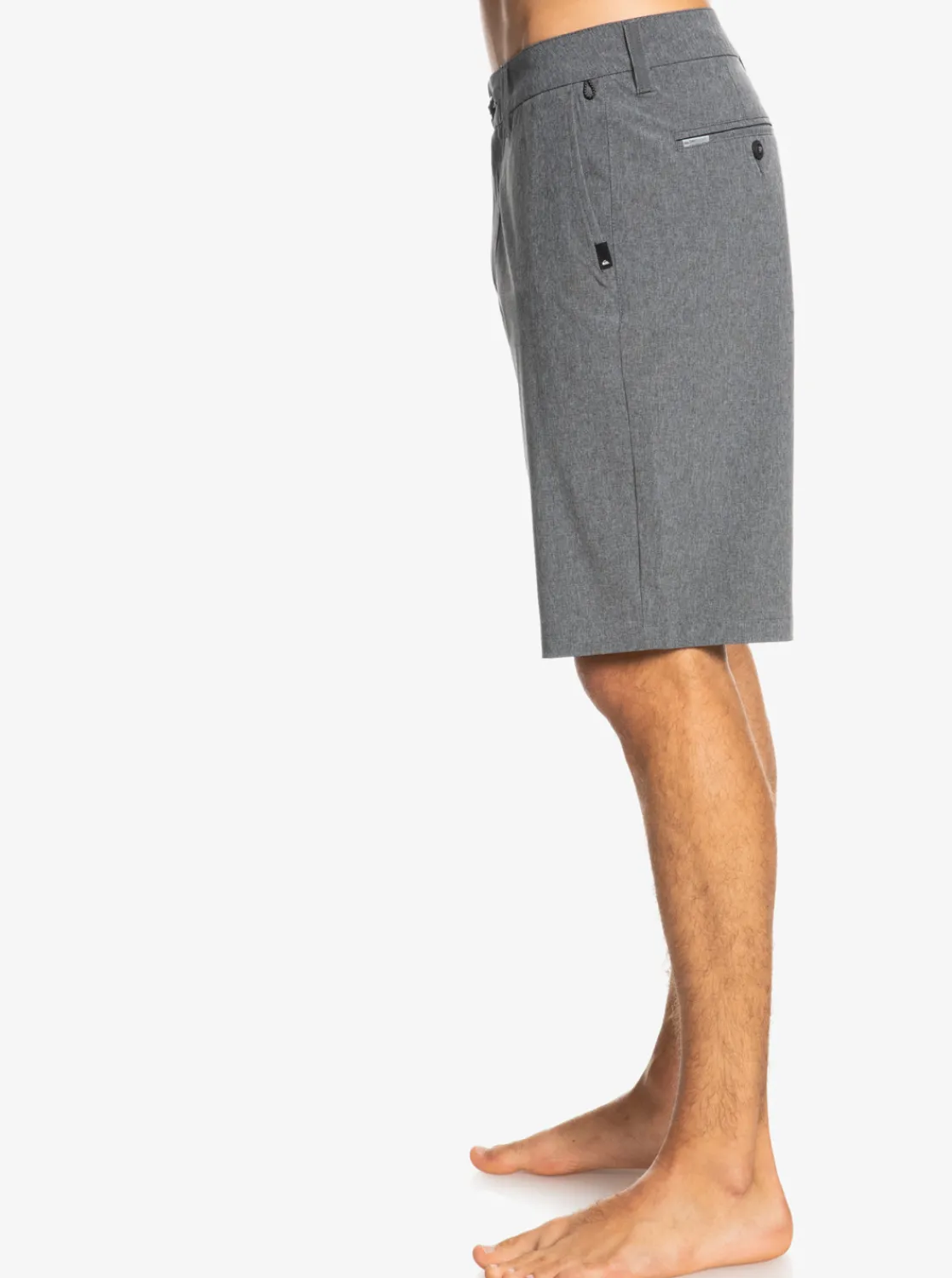 Quiksilver Union Heather 20" Amphibian Boardshorts For Young Men Black Flash Sale