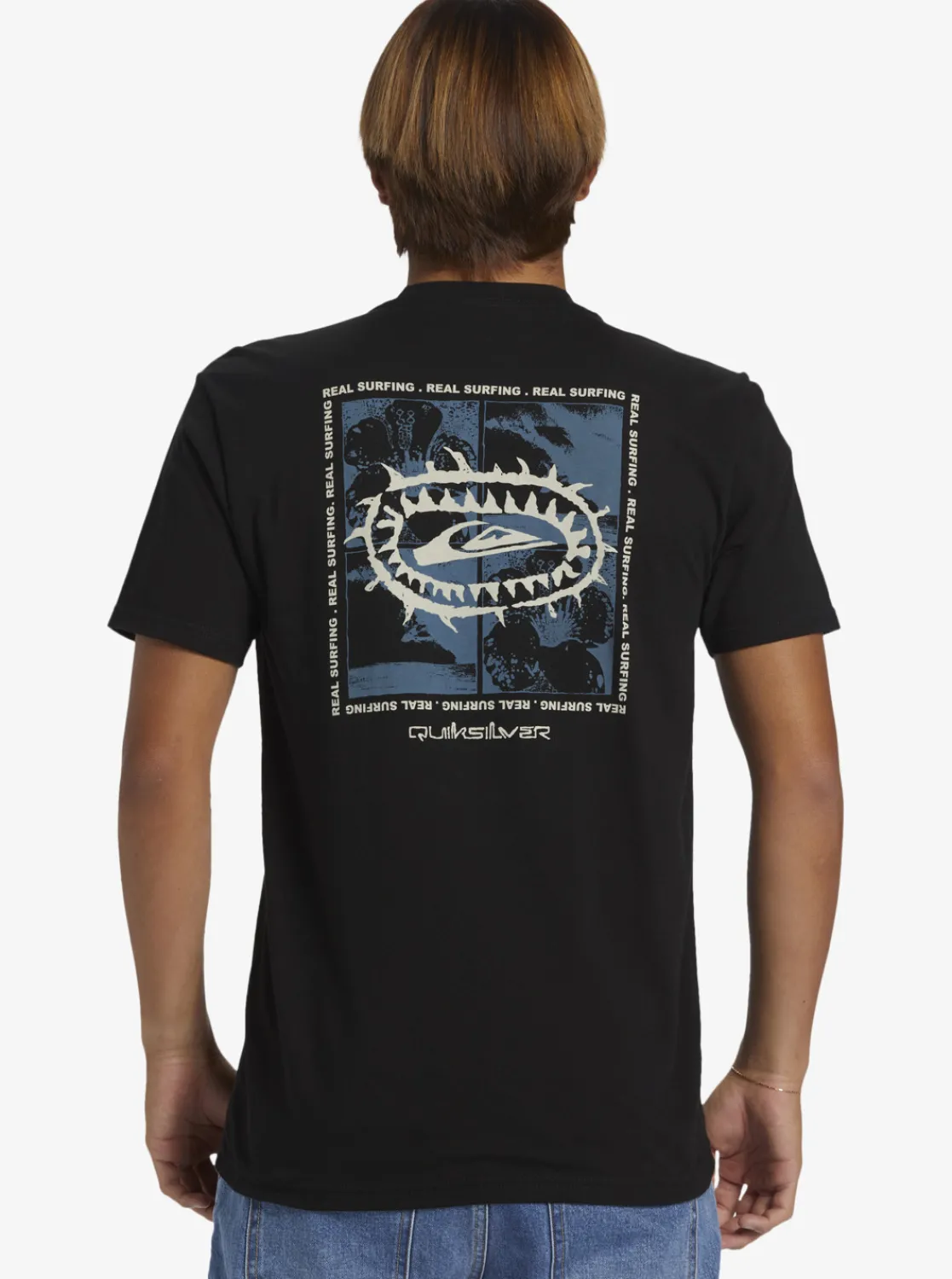 Quiksilver Urban Surfin T-Shirt Black Clearance