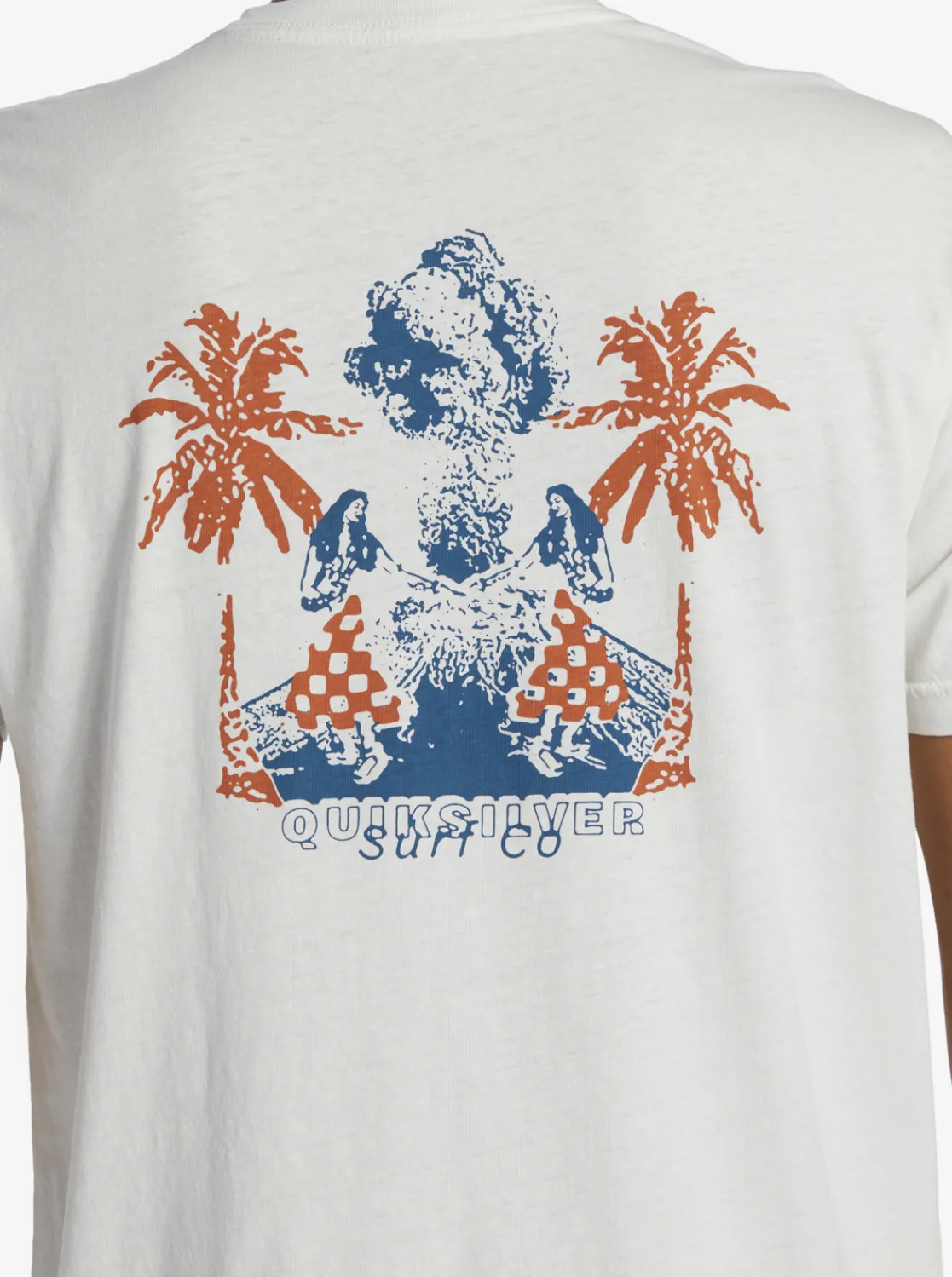 Quiksilver Urban Volcano T-Shirt Antique White Online