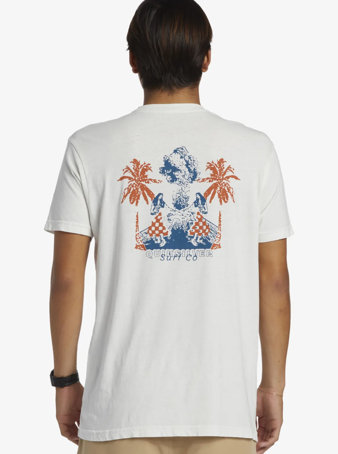Quiksilver Urban Volcano T-Shirt Antique White Online