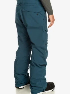 Quiksilver Utility Shell Snow Pants Majolica Blue Flash Sale
