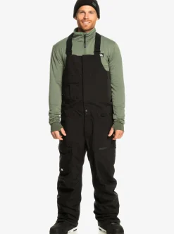 Quiksilver Utility Technical Snow Bib Pants True Black Store