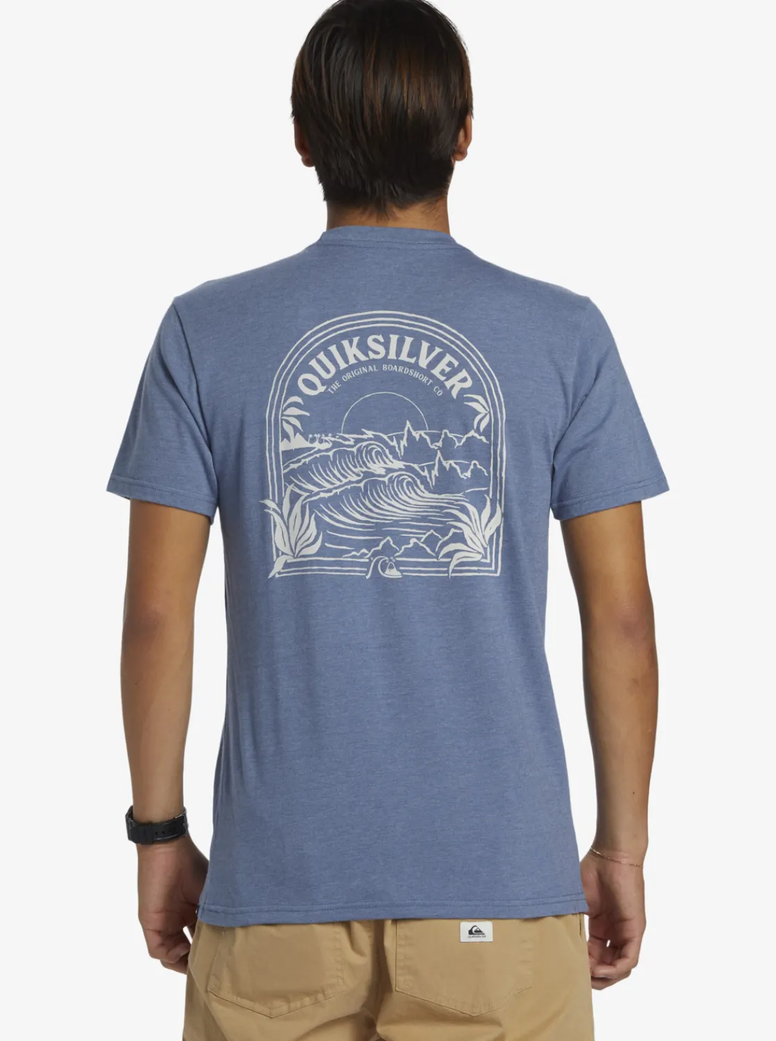 Quiksilver Valley Of Dreams T-Shirt Bering Sea Heather Cheap
