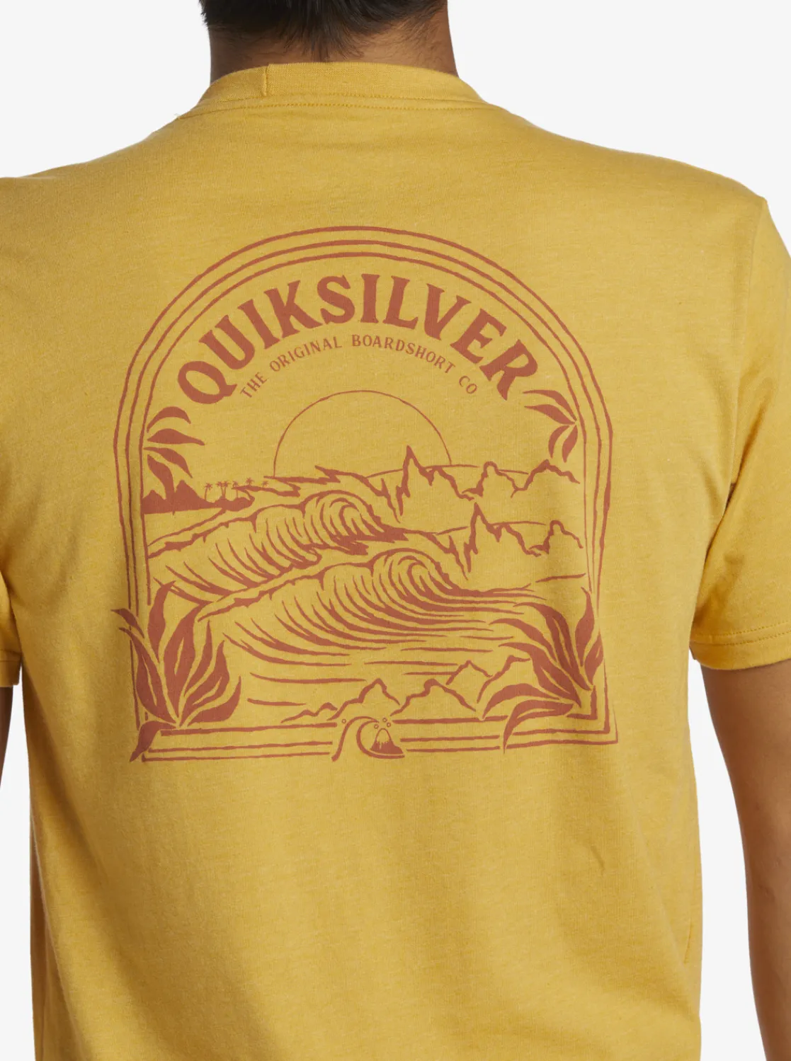 Quiksilver Valley Of Dreams T-Shirt Bright Gold Heather Best