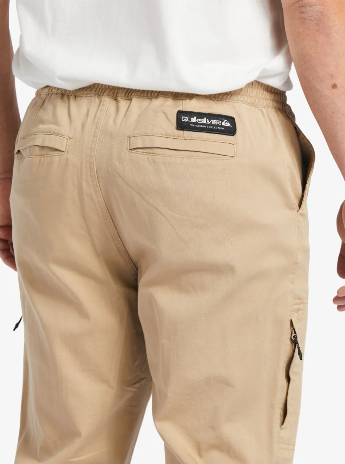 Quiksilver Waterman After Surf Elastic Waist Pants Incense Cheap