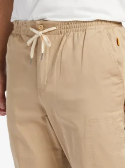Quiksilver Waterman After Surf Elastic Waist Pants Incense Cheap