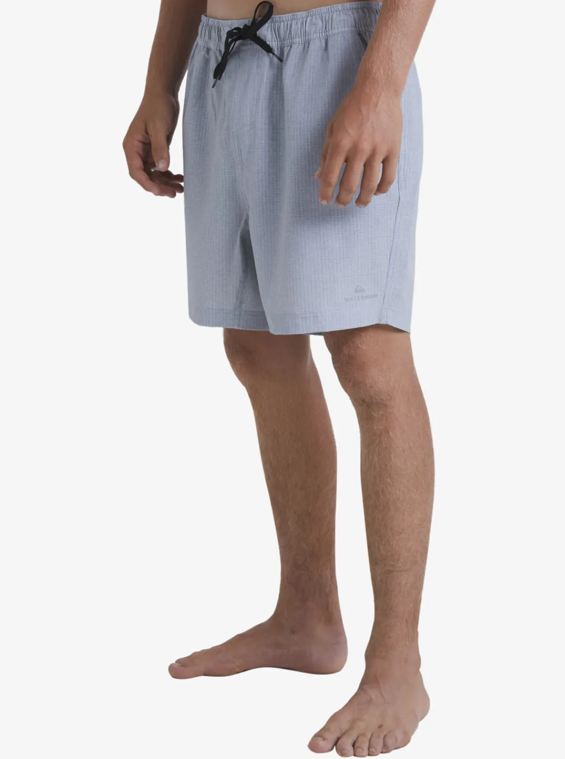 Quiksilver Waterman After Surf Stretch 20" Amphibian Boardshorts Light Grey Heather Outlet