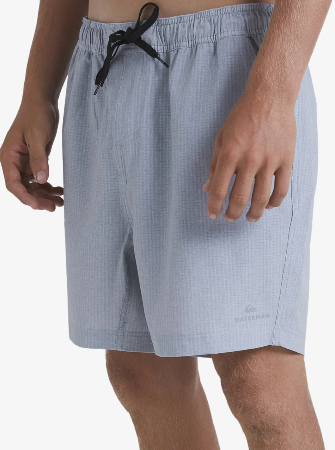 Quiksilver Waterman After Surf Stretch 20" Amphibian Boardshorts Light Grey Heather Outlet