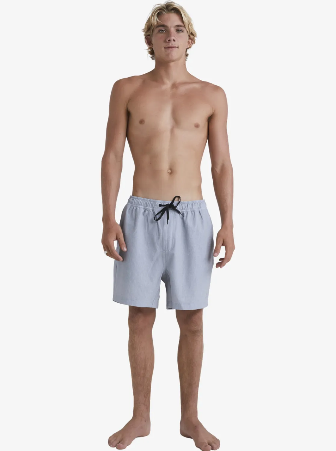 Quiksilver Waterman After Surf Stretch 20" Amphibian Boardshorts Light Grey Heather Outlet