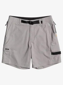Quiksilver Waterman Azimuth Amphibian 18" Shorts Steeple Grey Sale