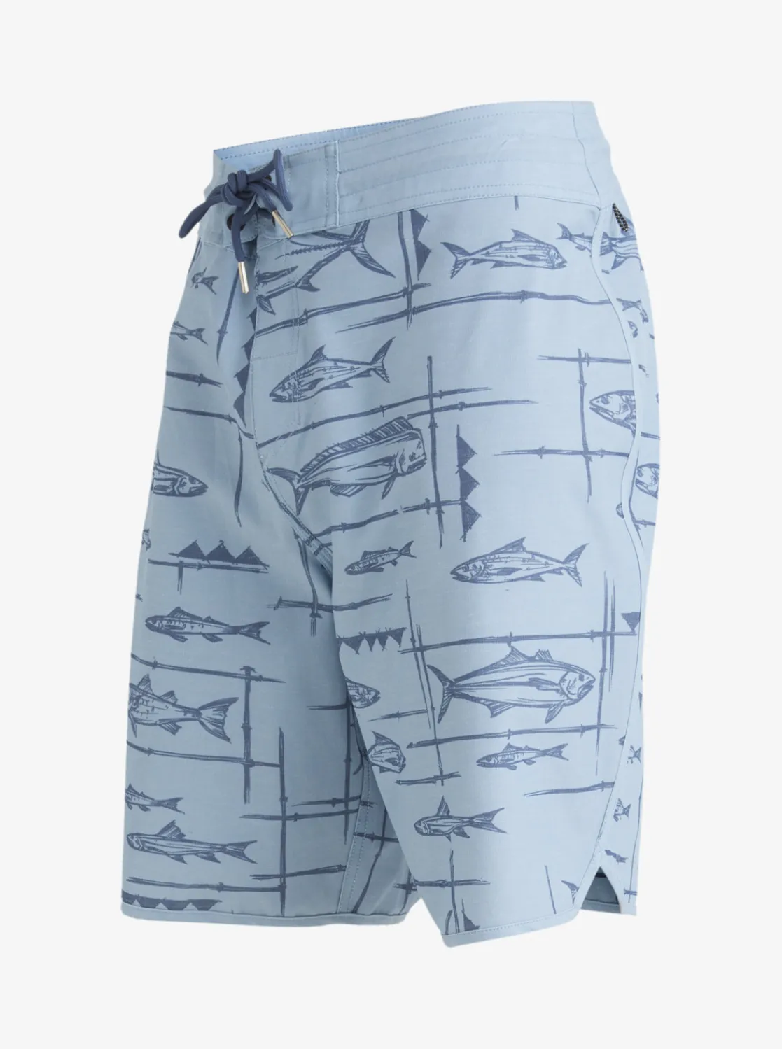 Quiksilver Waterman Bento Box 19" Boardshorts Bento Dusk Blue New