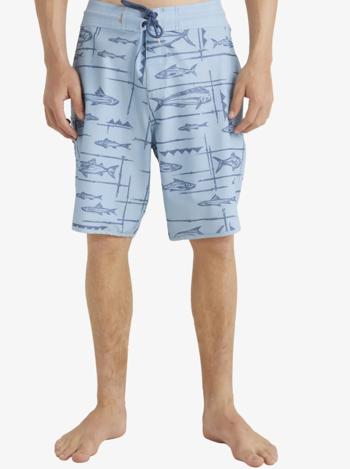 Quiksilver Waterman Bento Box 19" Boardshorts Bento Dusk Blue New