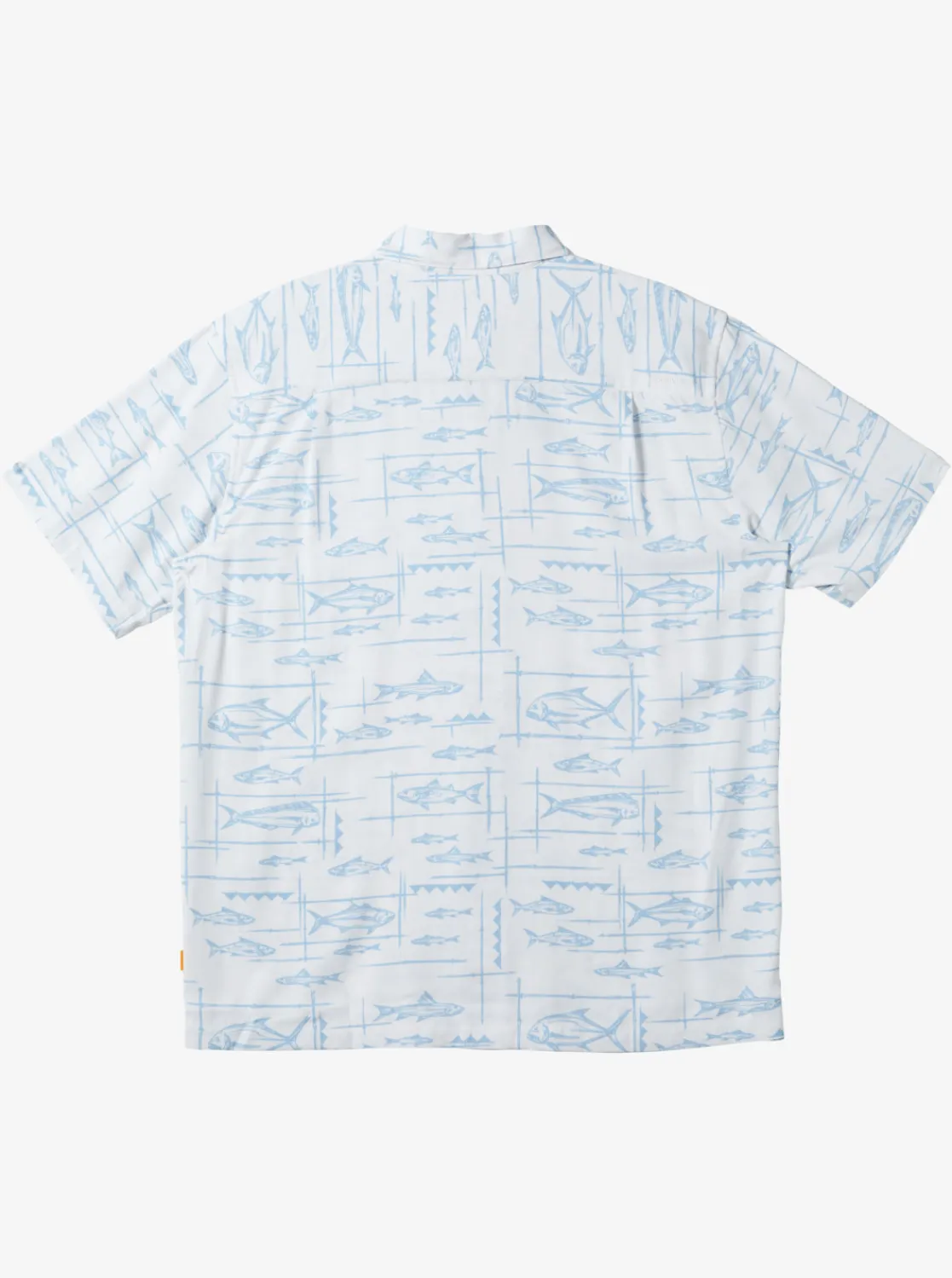 Quiksilver Waterman Bento Woven Shirt Bento White Flash Sale