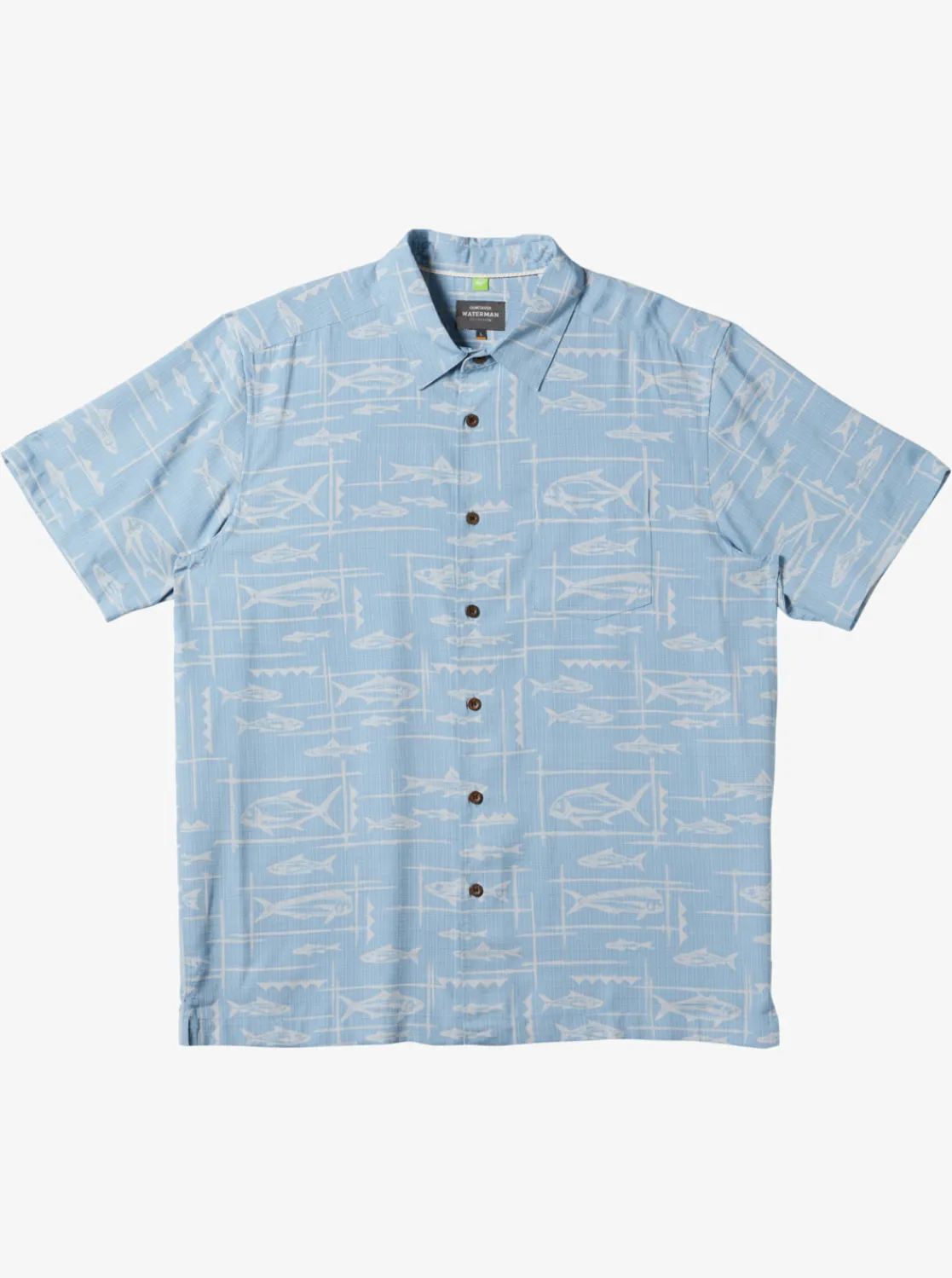 Quiksilver Waterman Bento Woven Shirt Bento Dusk Blue Online
