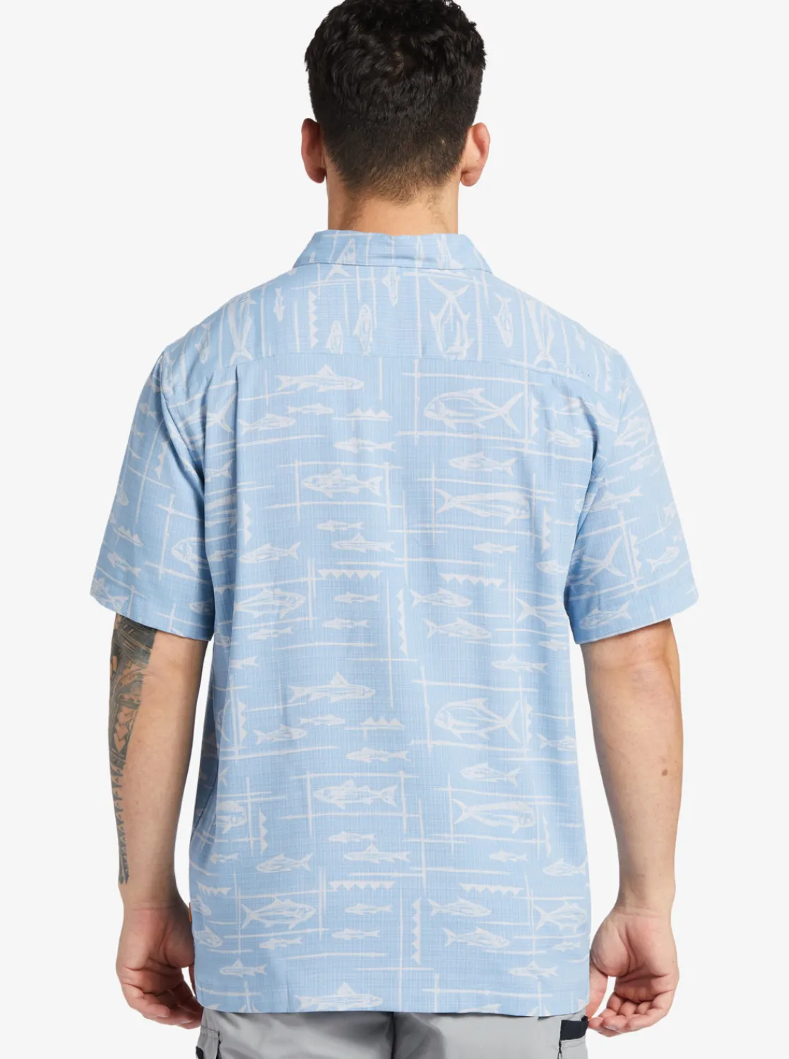 Quiksilver Waterman Bento Woven Shirt Bento Dusk Blue Online