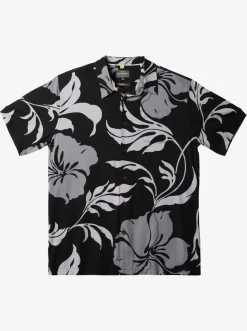 Quiksilver Waterman Big Charmer Short Sleeve Shirt Black Big Charmer Best