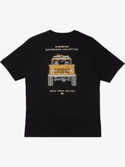 Quiksilver Waterman Bruiser Qt-Shirt Black Best Sale