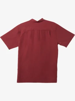 Quiksilver Waterman Centinela Premium Anti-Wrinkle Shirt Ruby Wine Centinela 4 Cheap