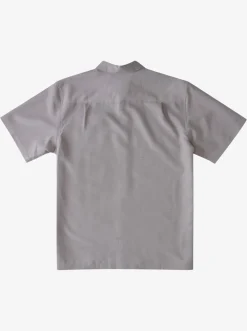 Quiksilver Waterman Centinela Premium Anti-Wrinkle Shirt Flint Gray Centinella Flash Sale