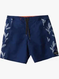 Quiksilver Waterman Cliffside Ginger Boardshorts Medieval Blue Flash Sale