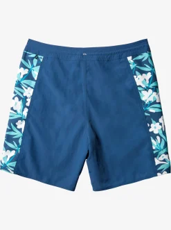 Quiksilver Waterman Cliffside Solid 19" Boardshorts Ensign Blue Best