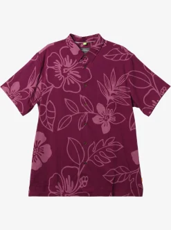 Quiksilver Waterman Cruise Town Woven Shirt Magenta Cruise Town New
