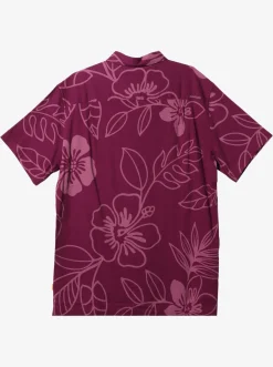 Quiksilver Waterman Cruise Town Woven Shirt Magenta Cruise Town New