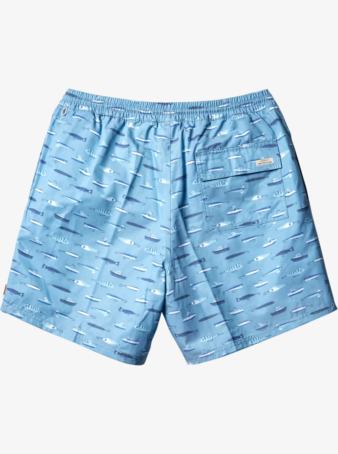 Quiksilver Waterman Drag Week 17" Volleys Dusk Blue Drag Week Hot