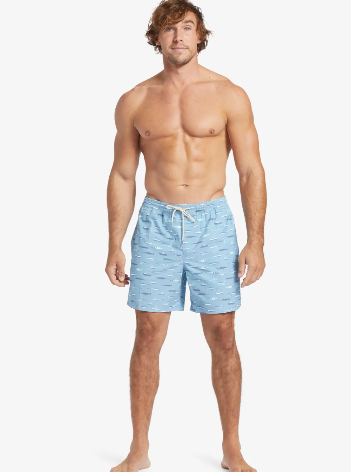 Quiksilver Waterman Drag Week 17" Volleys Dusk Blue Drag Week Hot