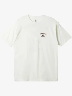 Quiksilver Waterman Fish On T-Shirt Snow White Online