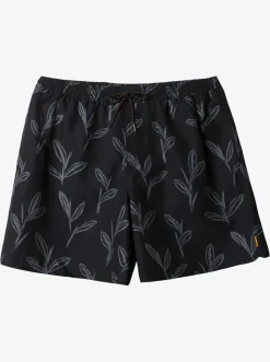 Quiksilver Waterman Ginger Stalks Volleys Black Ginger Stalks New