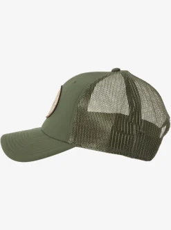 Quiksilver Waterman Hook Minded Trucker Hat Dusty Olive Store