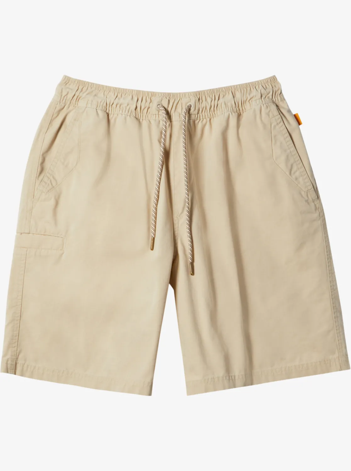 Quiksilver Waterman Last Light Elastic Waist 19" Shorts Brown Rice Discount
