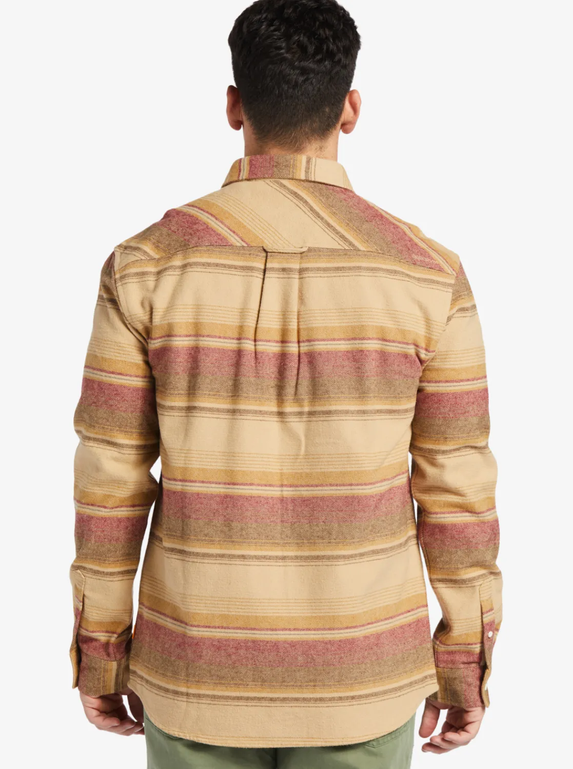 Quiksilver Waterman Lowest Tide Flannel Long Sleeve Top Inscense Lowest Tide Clearance