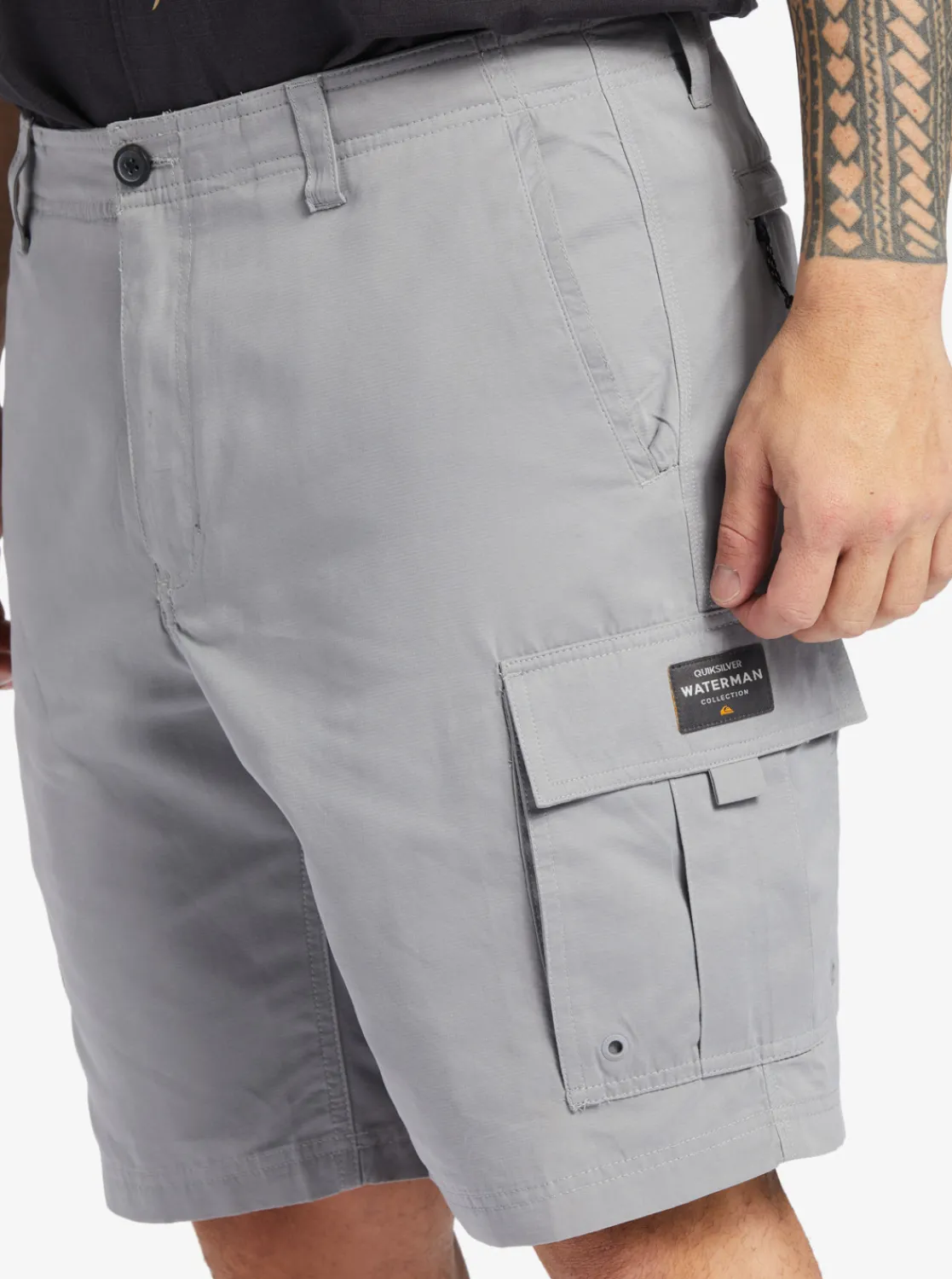 Quiksilver Waterman Maldive Atoll Cargo 20" Shorts Sharkskin Shop