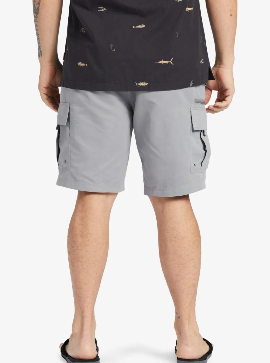 Quiksilver Waterman Maldive Atoll Cargo 20" Shorts Sharkskin Shop