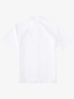 Quiksilver Waterman Manele Bay Short Sleeve Shirt White Shop