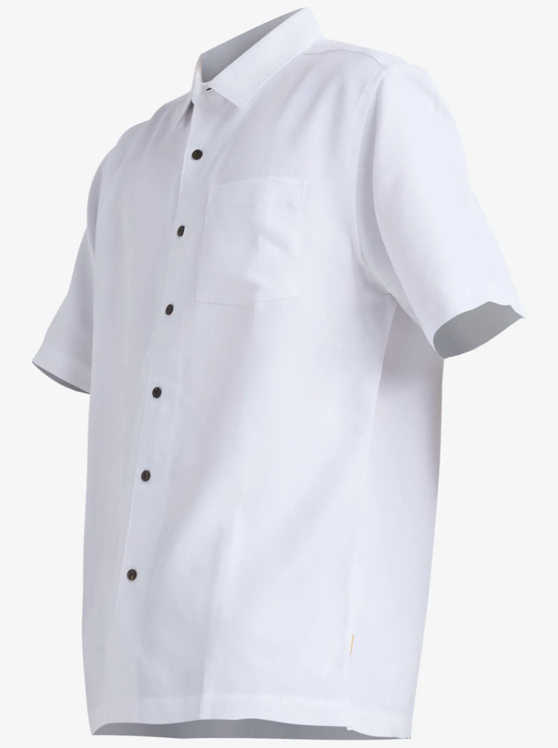 Quiksilver Waterman Manele Bay Short Sleeve Shirt White Shop
