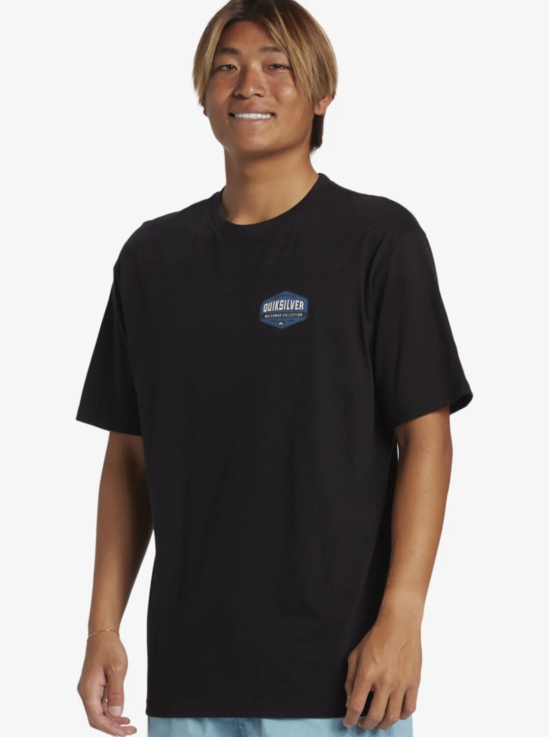 Quiksilver Waterman Morning Session T-Shirt Black Sale