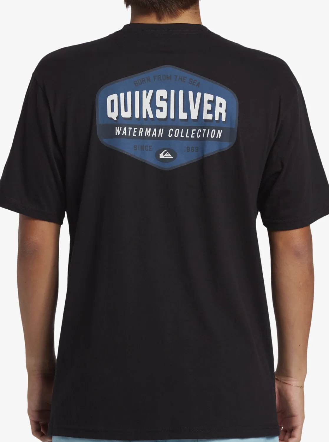 Quiksilver Waterman Morning Session T-Shirt Black Sale